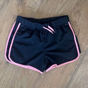 ⚡️Old Navy Black Shorts with Pink Trim